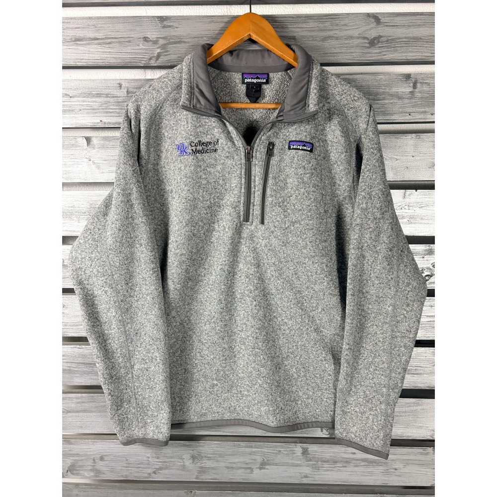 Patagonia Better Sweater 1/4 Zip Fleece Kentucky College of Medicine Mens L/M